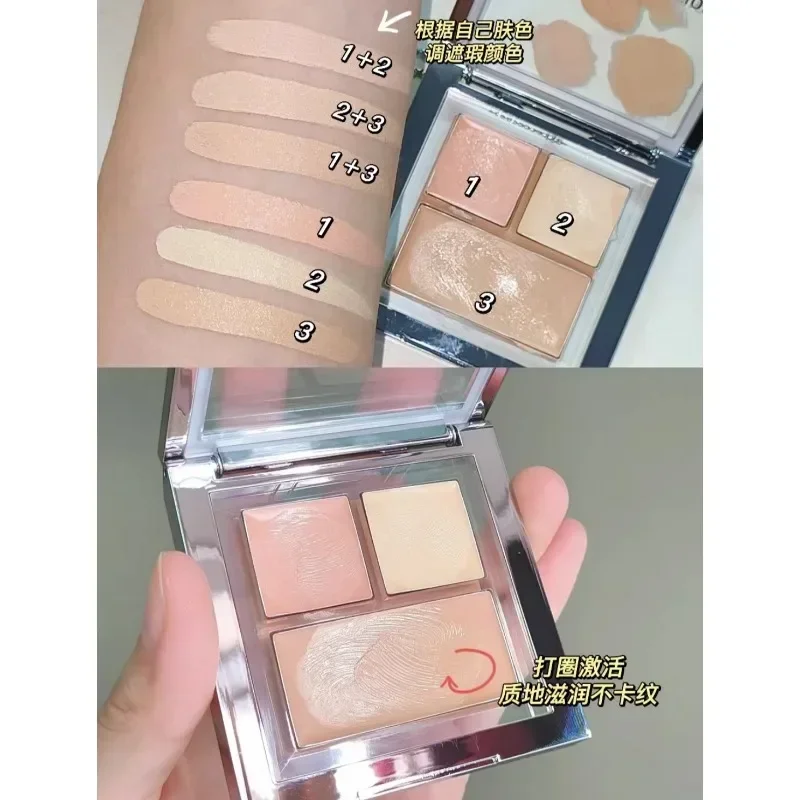 FunnyElves Concealer Palette Matte Moisturize Full Coverage Cream Conceal Dark Eye Circles Beauty Face Base Korean Makeup