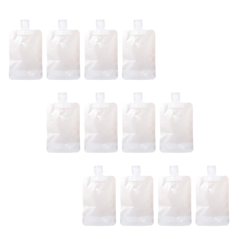 12 Pcs Lotion Bag Shampoo Pouch Duffel Bags for Traveling Duffle Storage Space-Saving Plastic Makeup