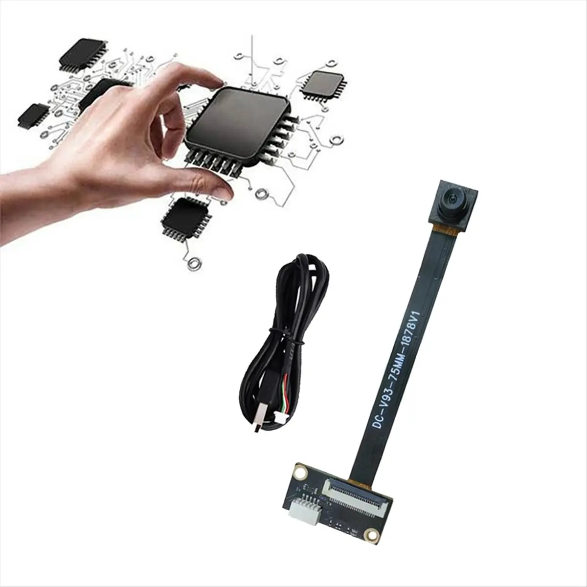 OV5693 Camera Module 5MP 120 Degrees Distortion-Free Lens 2592x1944 UVC Protocol for Laptop//-DTB3