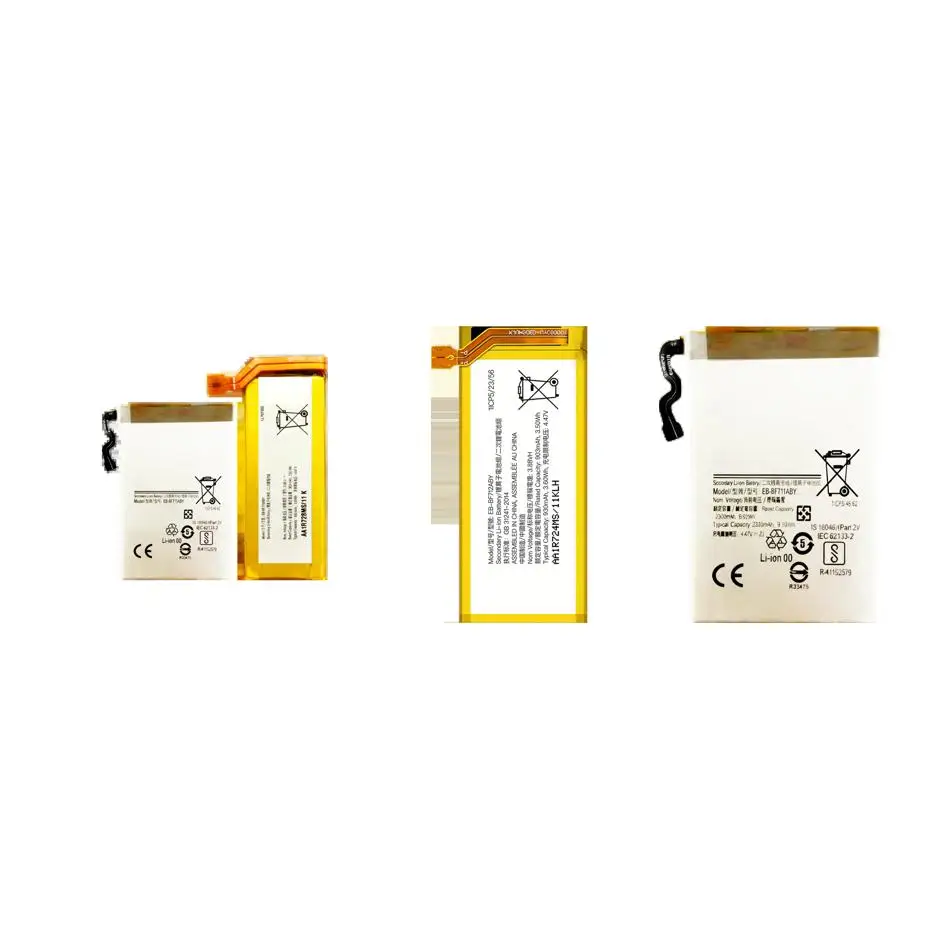 Mobile Phone Battery 0-2370mAh For Samsung Galaxy z Flip 3 F7110 SM-f711b 5G EB-BF711ABY+EB-BF712ABY EB-BF711ABY EB-BF712ABY