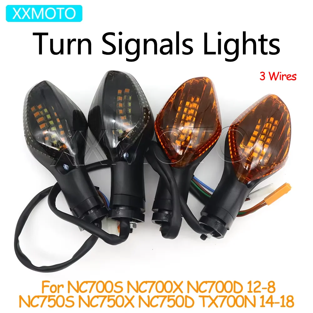 

For HONDA NC700S NC700X NC700D 12-18 NC750S NC750X NC750D CTX700N 14-18 NC 700 D 700S 750X Motorcycle Front Turn Signals Lights