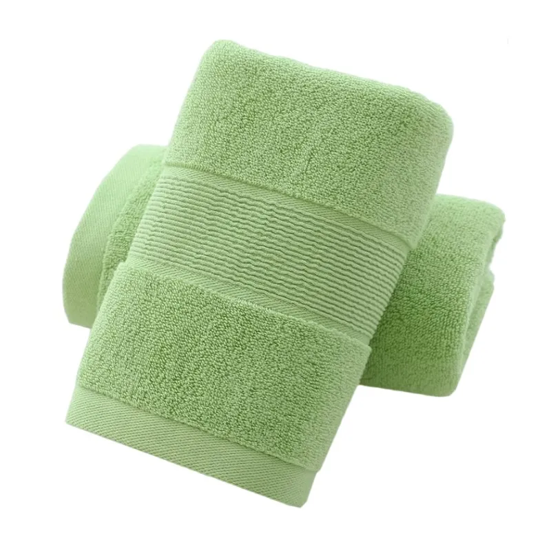

2 Piece Hand Face Bath Towels Sets 100% Cotton for Bathroom Kitchen Beauty Spa Gym Household Beach Towels Highly Absorbent Towel