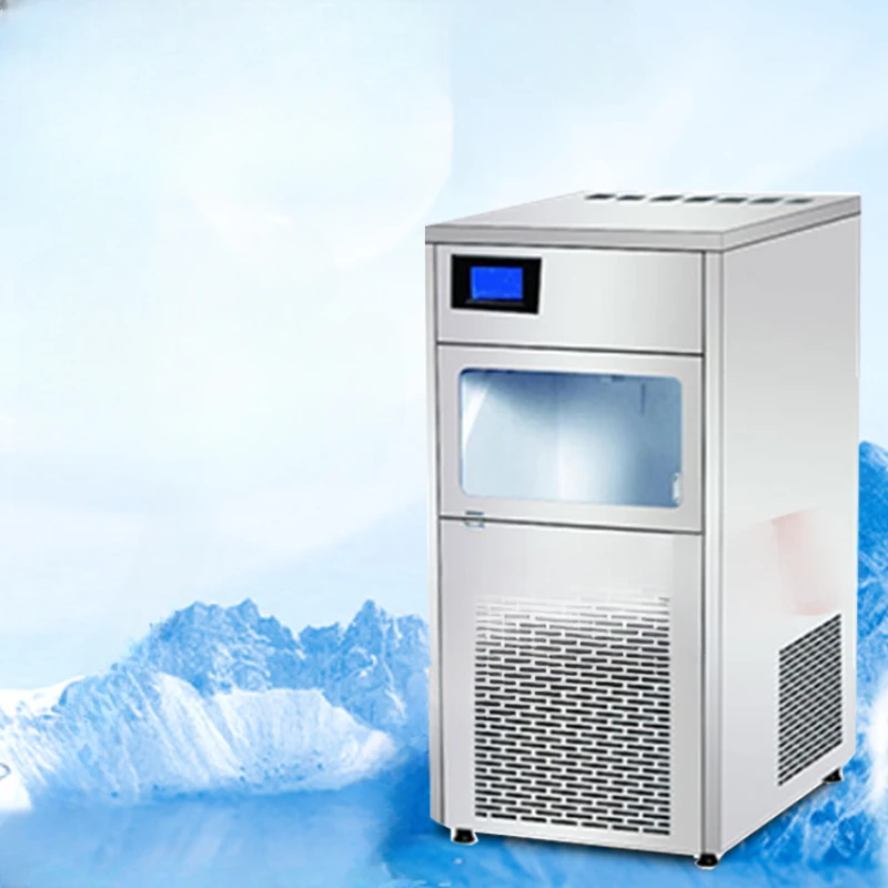 

l full-automatic industrial ice machine 300 kg seafood supermarket buffet hotpot restaurant