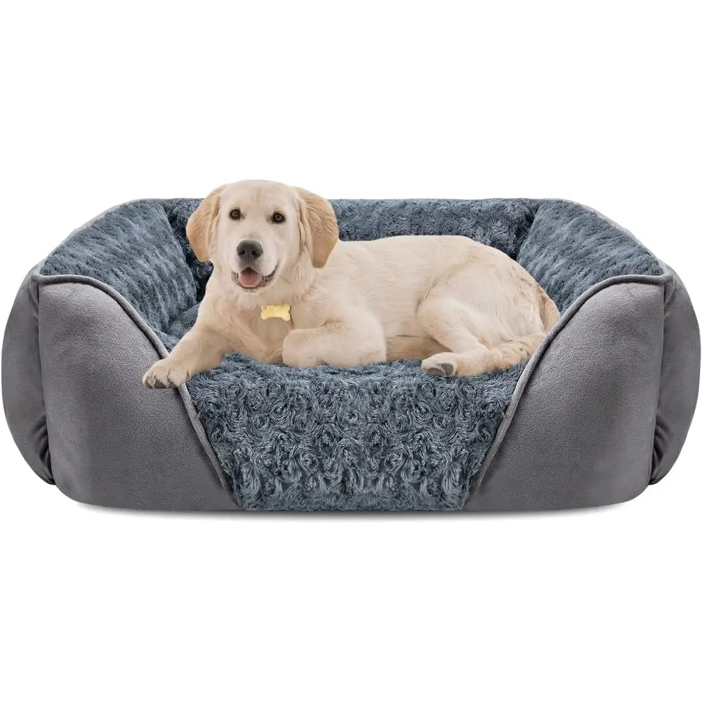 

Large Orthopedic Dog Bed, Washable, Calming, Durable, Anti-Slip Bottom, L (30x24x9)