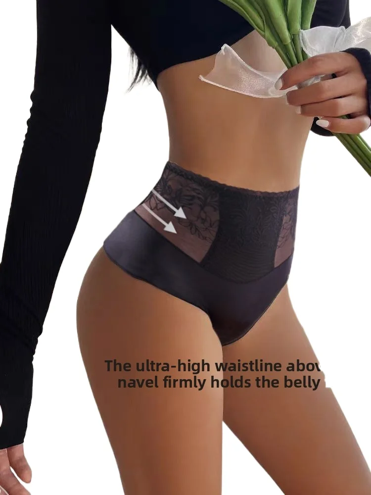 Pantalones en T para mujer, pantalones para el vientre, cintura Sexy, ropa interior para mujer, Tanga alta, levantamiento de cadera para mujer