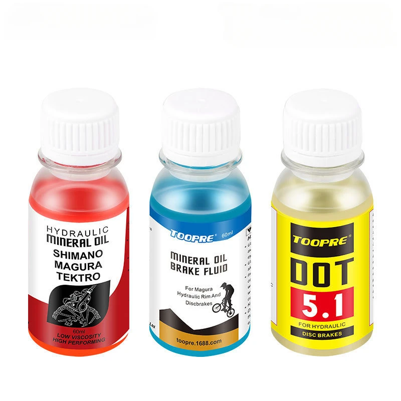 60ml Bicycle Brake Mineral Oil System Fluid For Shimano 27RD Bike Hydraulic Disc Brake Oil Fluid Cycling Mountain Bikes