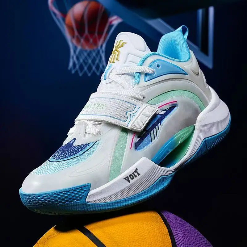 Unisex Basketball Shoes Non-slip and wear-resistant Lightweight with soft soles Breathable mesh upper Cushioned for comfort