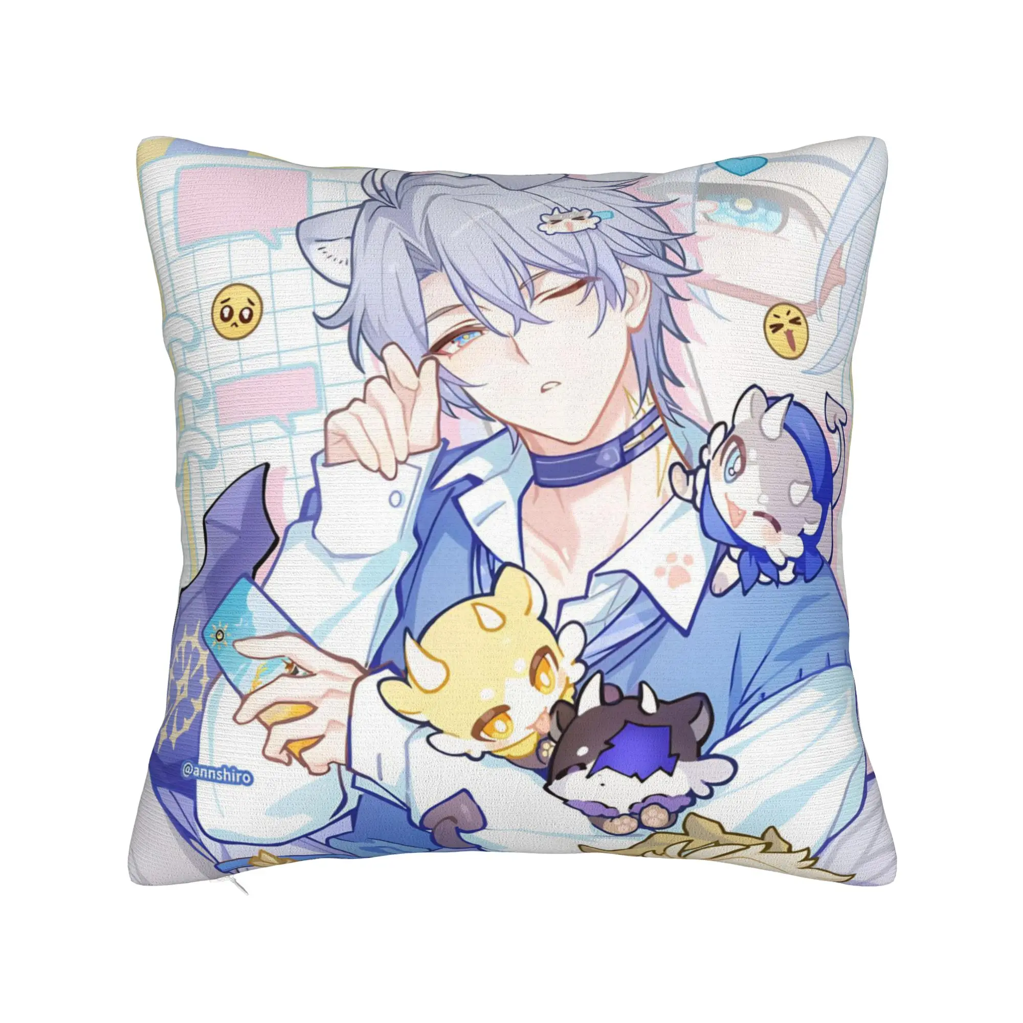 Honkai Star Rail Pillow Covers Accessories Printed Cushion Cover Gift  Pillow Case Cover Home Multi-Size