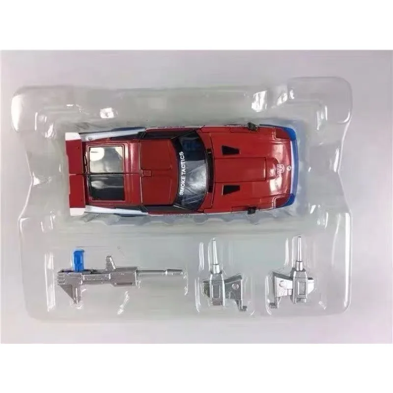 재고 있음 변환 마스터피스 KO MP19 MP-19 Smokescreen G1 시리즈 버전 애니메이션 액션 피규어 모델 장난감 컬렉션 선물