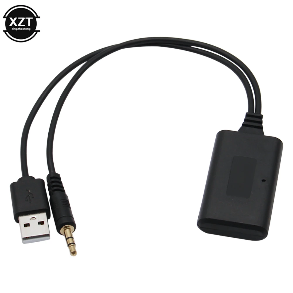 Adaptador de áudio para BMW, Aux-In, cabo AUX, Bluetooth 5.0, receptor de áudio, USB, 3.5mm Jack, BMW E90, E91, E92, E93