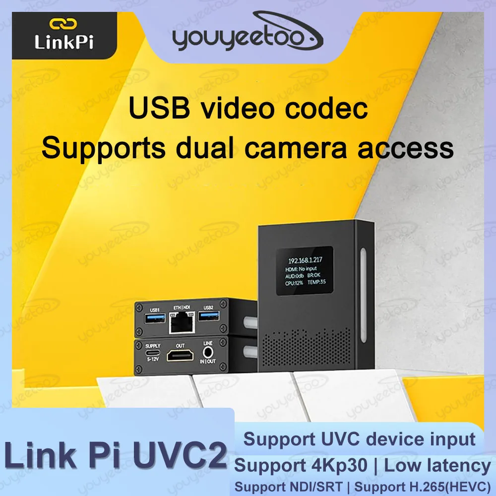 Link Pi UVC2: The Ultimate 4K NDI/SRT Encoder for Dual-Camera Live Production?