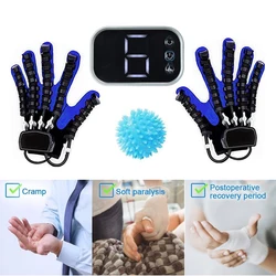 Guanti da massaggio intelligenti guanti da riabilitazione Robot per ictus emiplegia funzione mano recupero Finger Trainer esercizio manuale