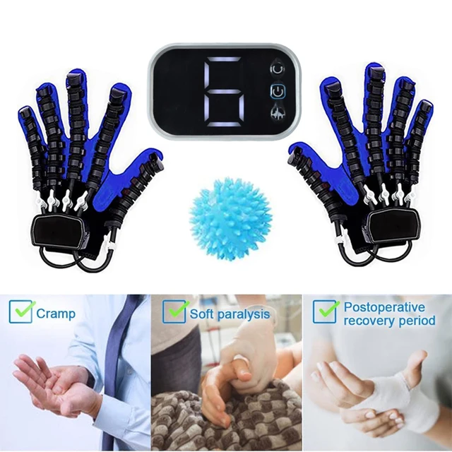 Inteligentne rękawice do masażu Robot Rękawice rehabilitacyjne do udaru Hemiplegia Odzyskiwanie funkcji dłoni Trener palców Ćwiczenia dłoni