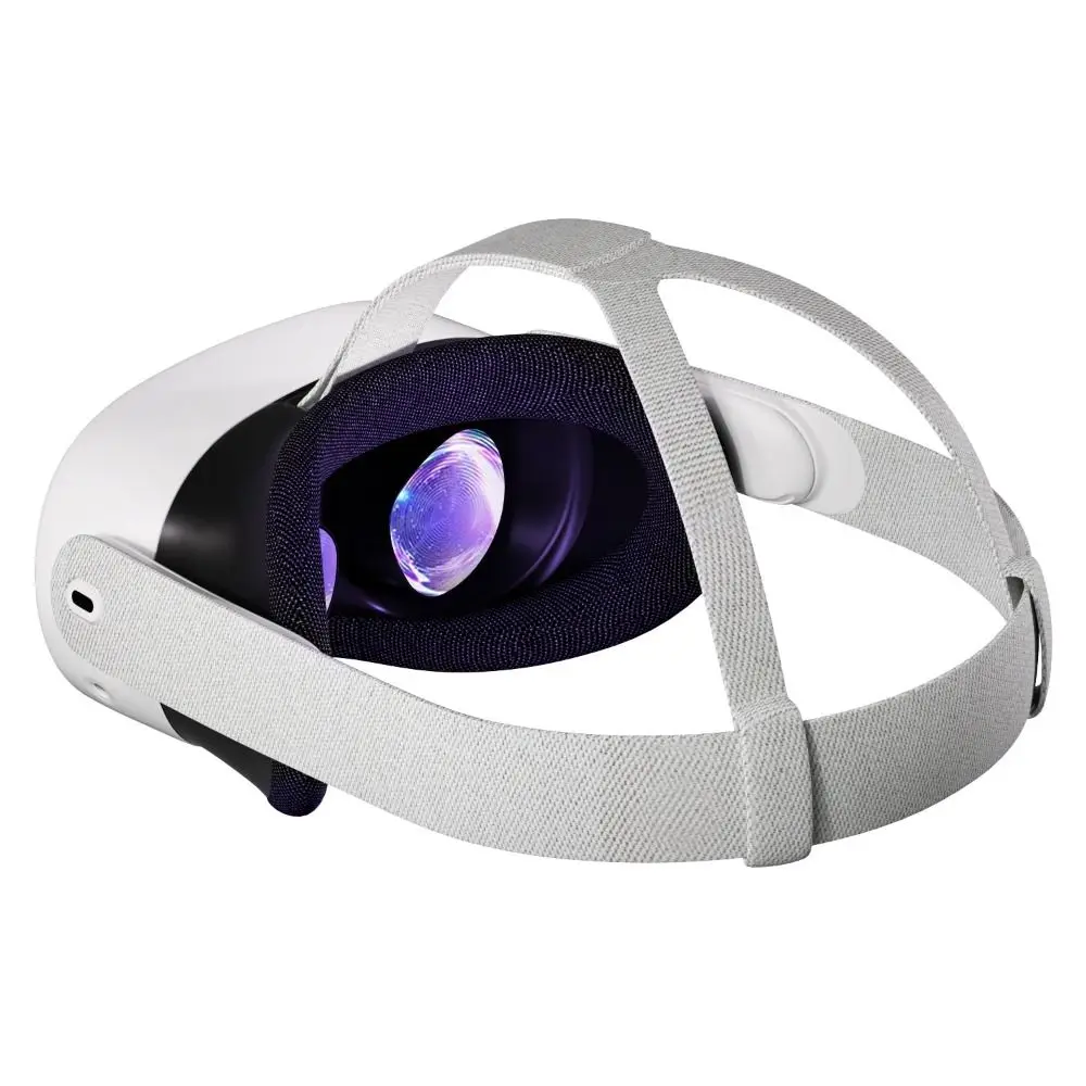 

Регулируемый сменный ремешок на голову, эластичная стабильная повязка на голову VR, трикотажная ткань, прочный ремешок на голову VR, галстук для Meta Quest 3/3s