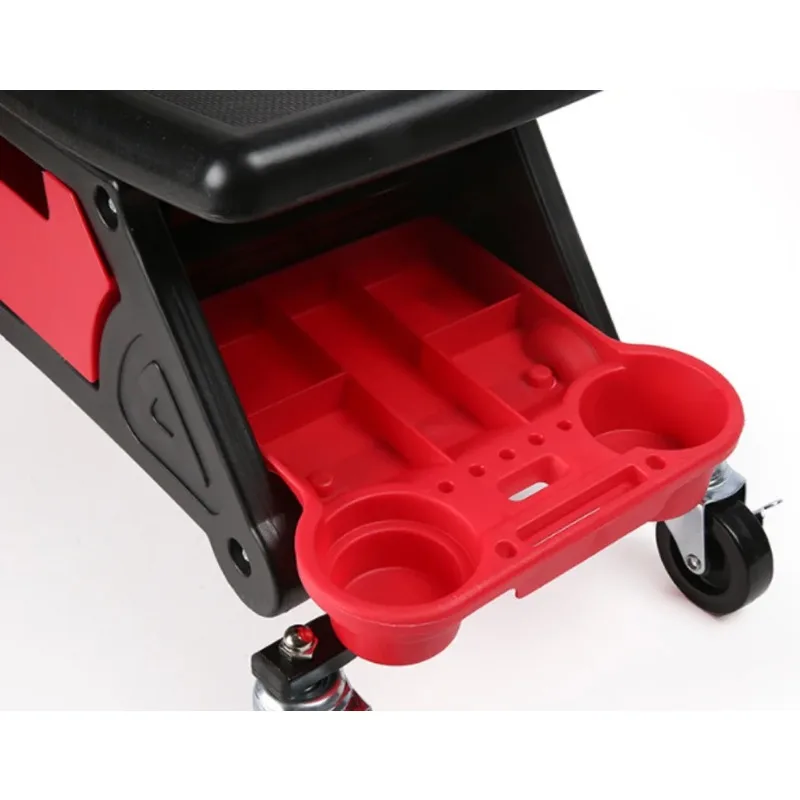 Car Multi-Function Chair Mechanic For Wax Polishing Projects Car Creeper Stool Chair Mobile Creeper Seat Car Wash Supplies 1PC