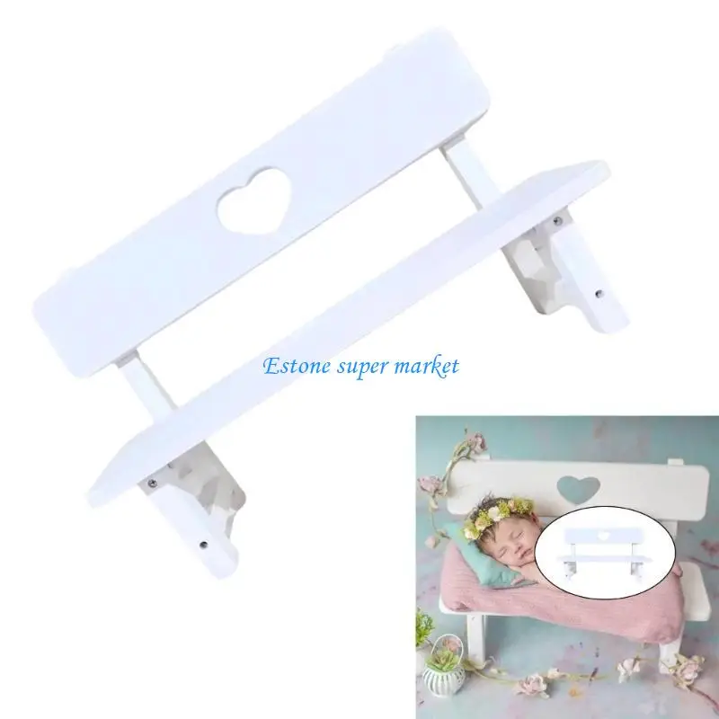 090b-ベビーレトロ小さなベンチ写真撮影小道具写真ポーズベンチ撮影小道具