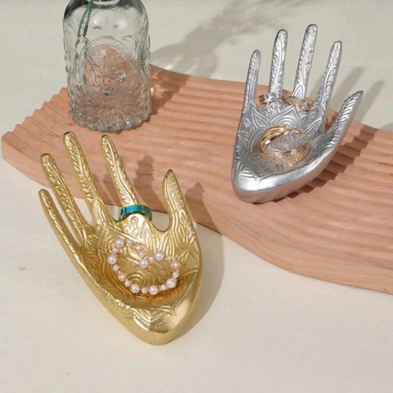 Mão Jóias Display Stand, Anel, Colar, Pulseira, Ring Rack, Suporte, Hot