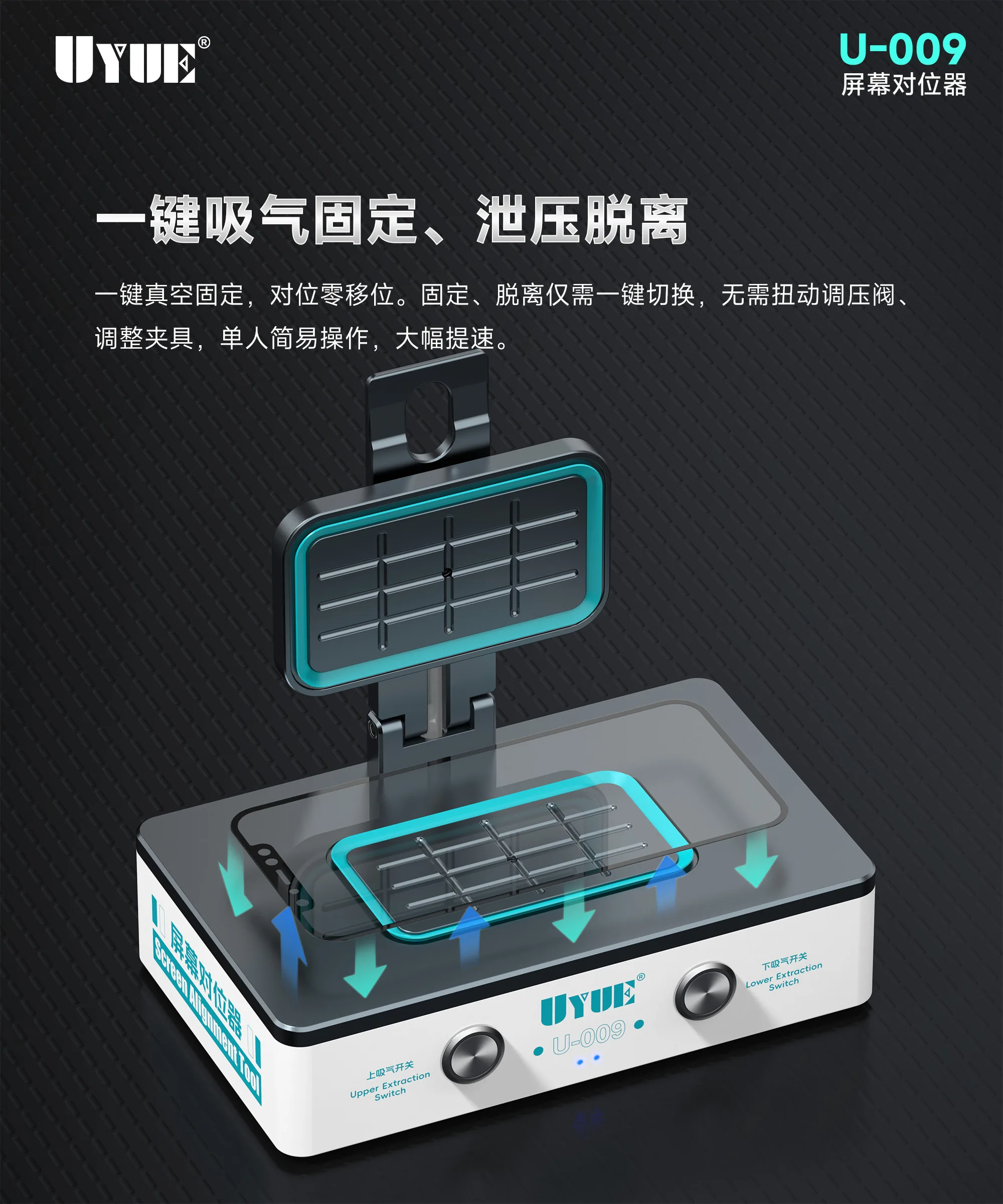 UYUE Vacuum Screen Alignment - Screen Alignment Tool ulasan dan harga