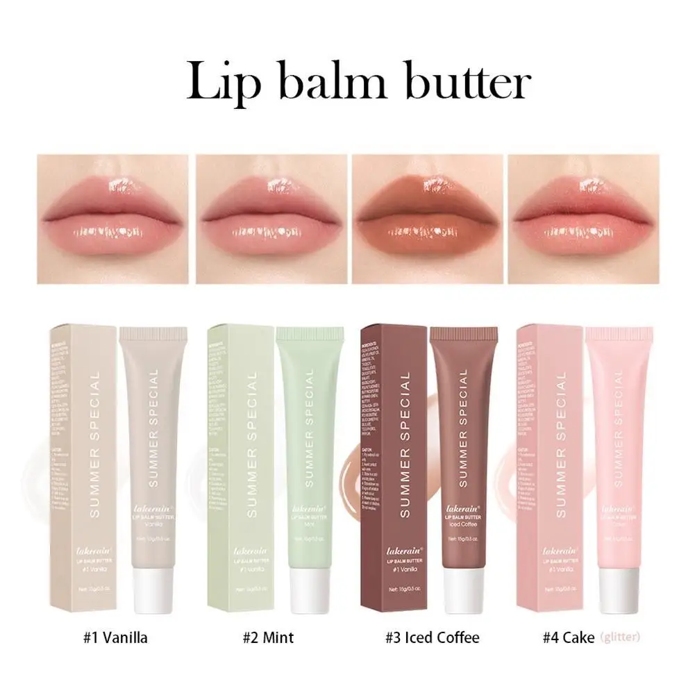 Hydraterende Lip Boter Balsem 4 Telt/set Hydraterende Lippenbalsem Opvullende Lipolie Lip Stick Glanzende Lip Glazuur Stok Opvullende Lip Cosm