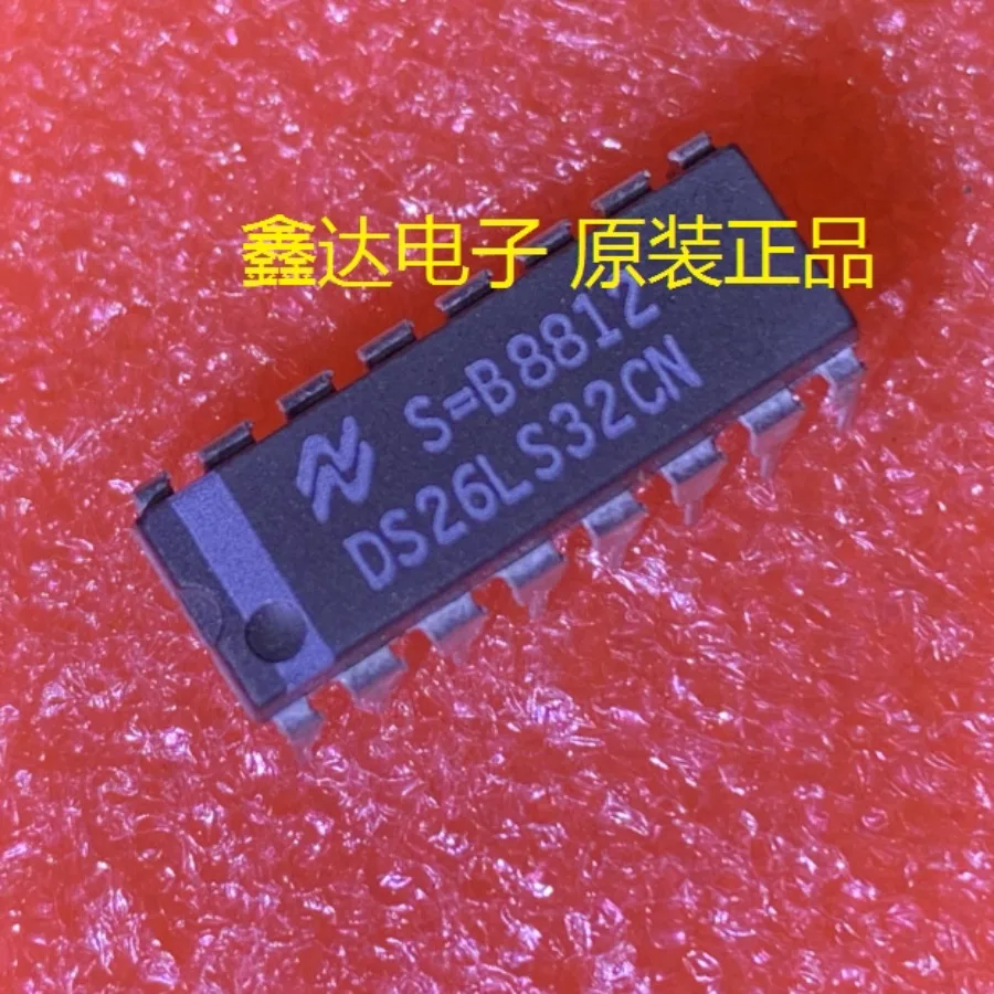 10PCS/DS26LS32CN driver, receiver, transceiver - interface chip DS26LS32