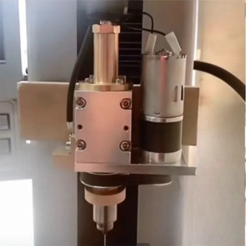 12V EDM Drilling Electrode Tube Rotated Head With Motor Length 177mm for Small Hole EDM Drilling Machine