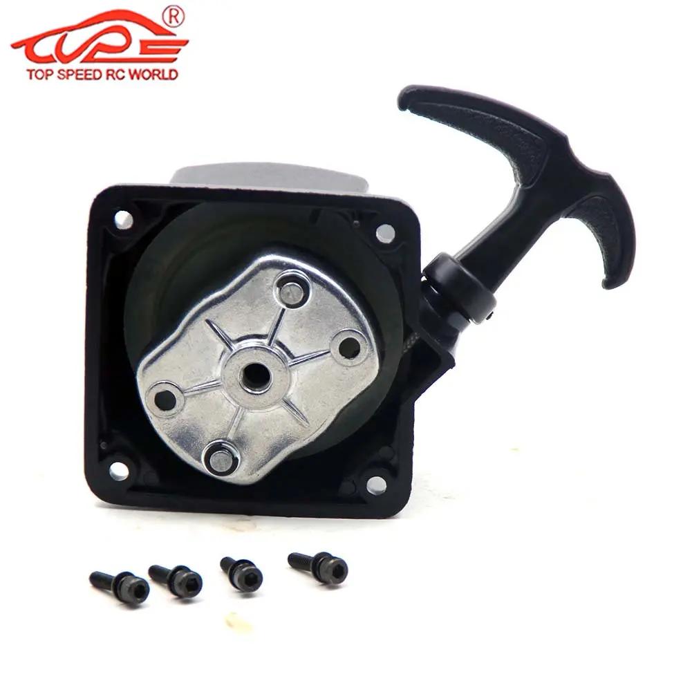 1/5 Rc Xe Siêu Dễ Dàng Bắt Đầu Kéo Tay Với Mặt Số Cho 1/5 HPI ROFUN BAHA ROVAN KM BAJA Losi FG GoPed RedCat 45CC Chi Tiết Động Cơ