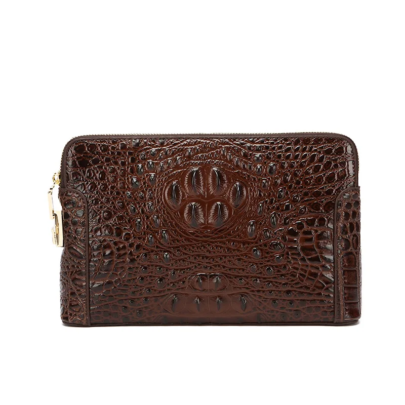 Men's Handbag Anti theft Handbag New Crocodile Pattern Large Capacity Business Leisure Bag sacoches hommes bolsos para hombre