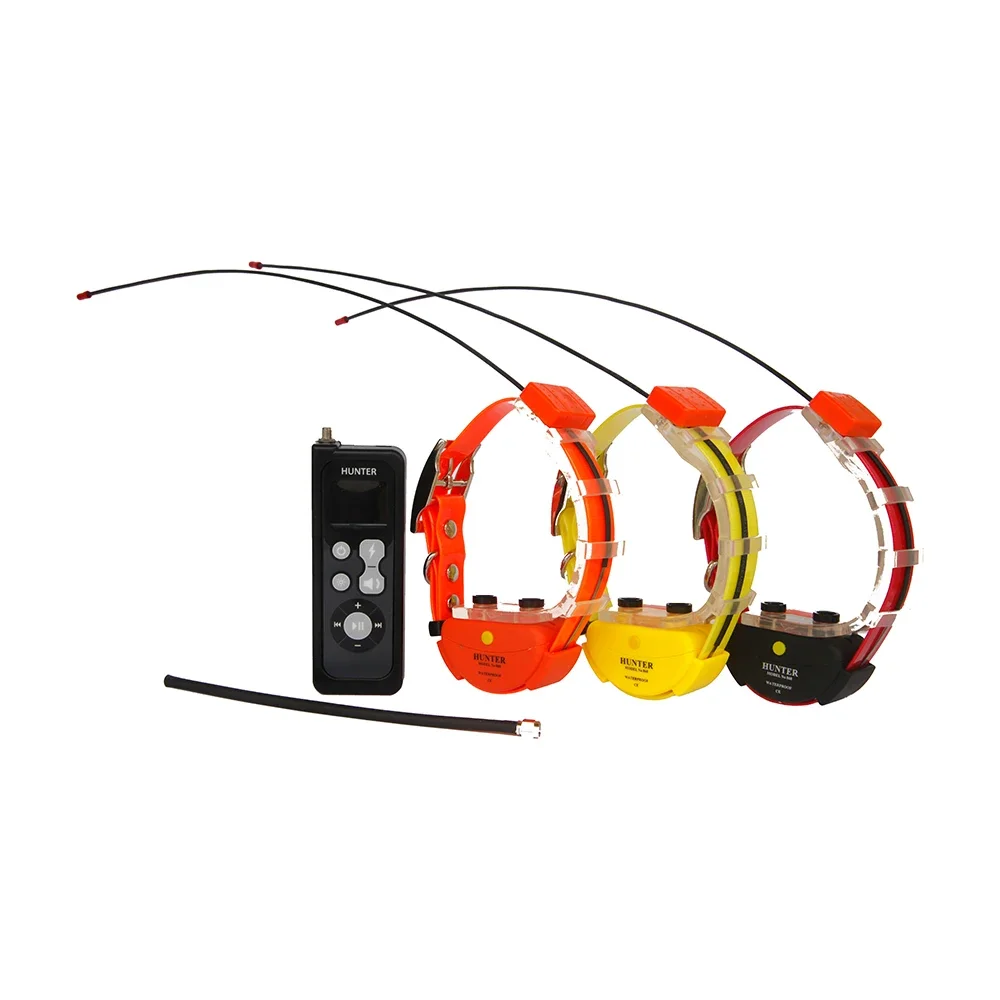 Waterproof for 3 dog gps tracker collar for hunting without sim card GPS-25003 for 3 dogs