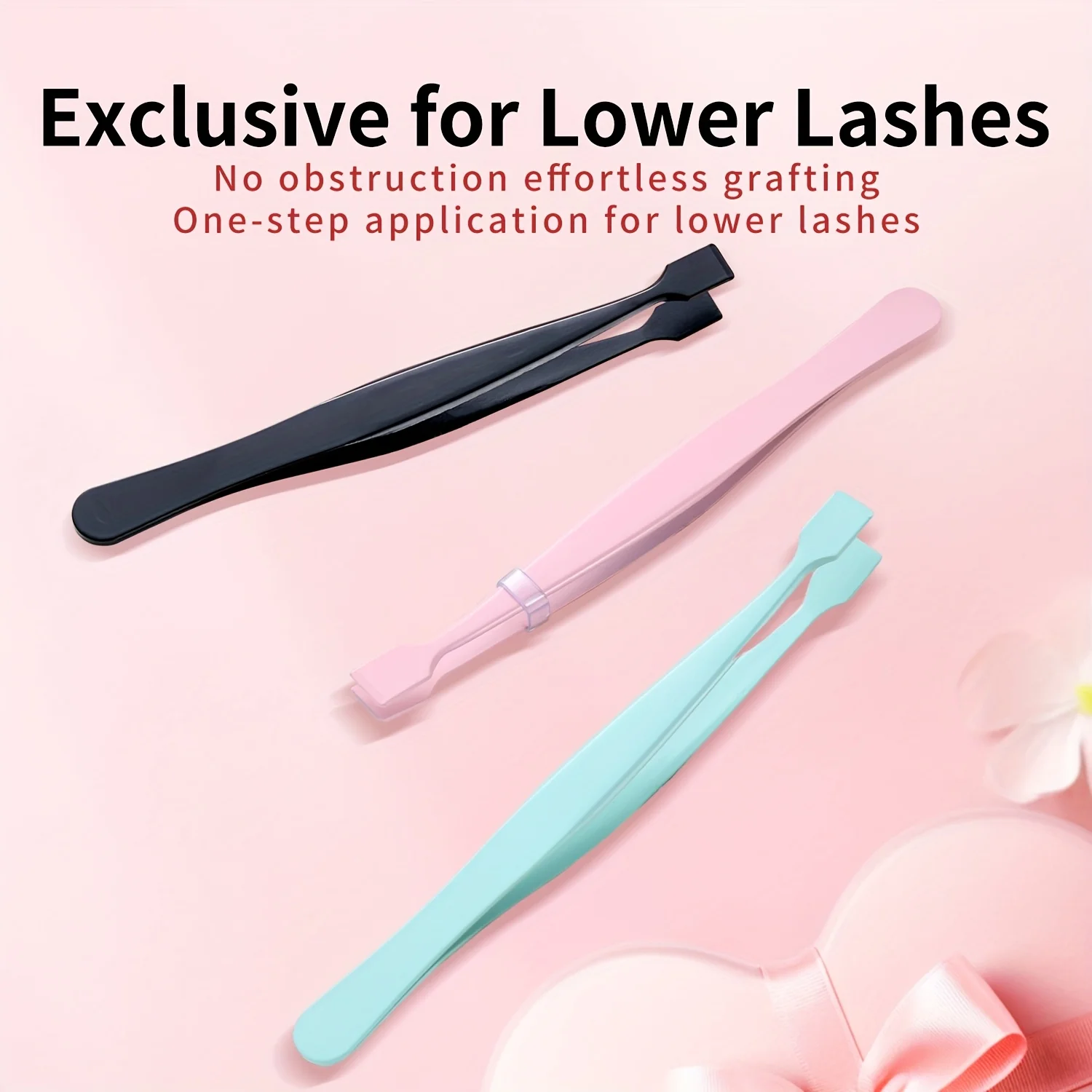 High-Precision Eyelash Tweezers for Eyelashes, Grafting and Hair Removal Ergonomic Design Precision Cuticle