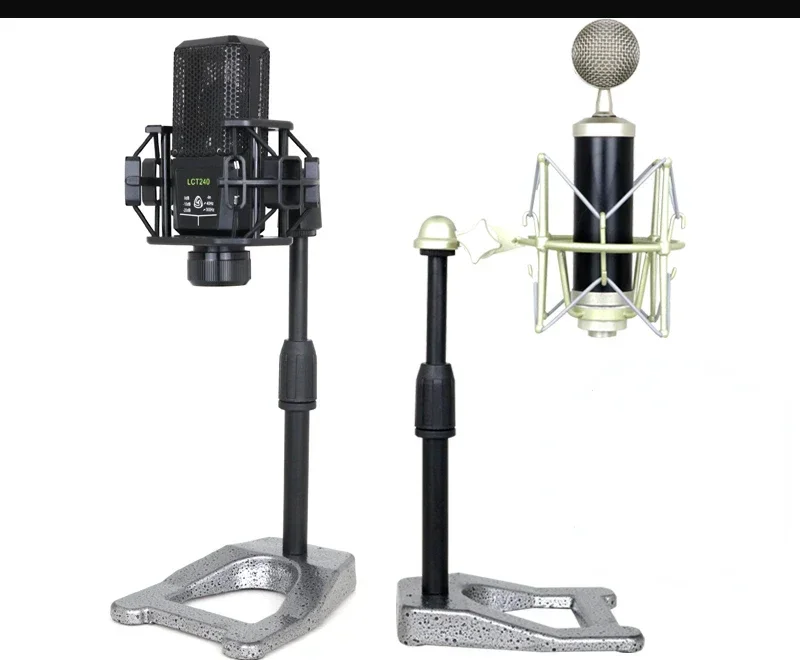 

Microphone stand desktop metal lifting live recording universal capacitor microphone stand Levitt shock mount