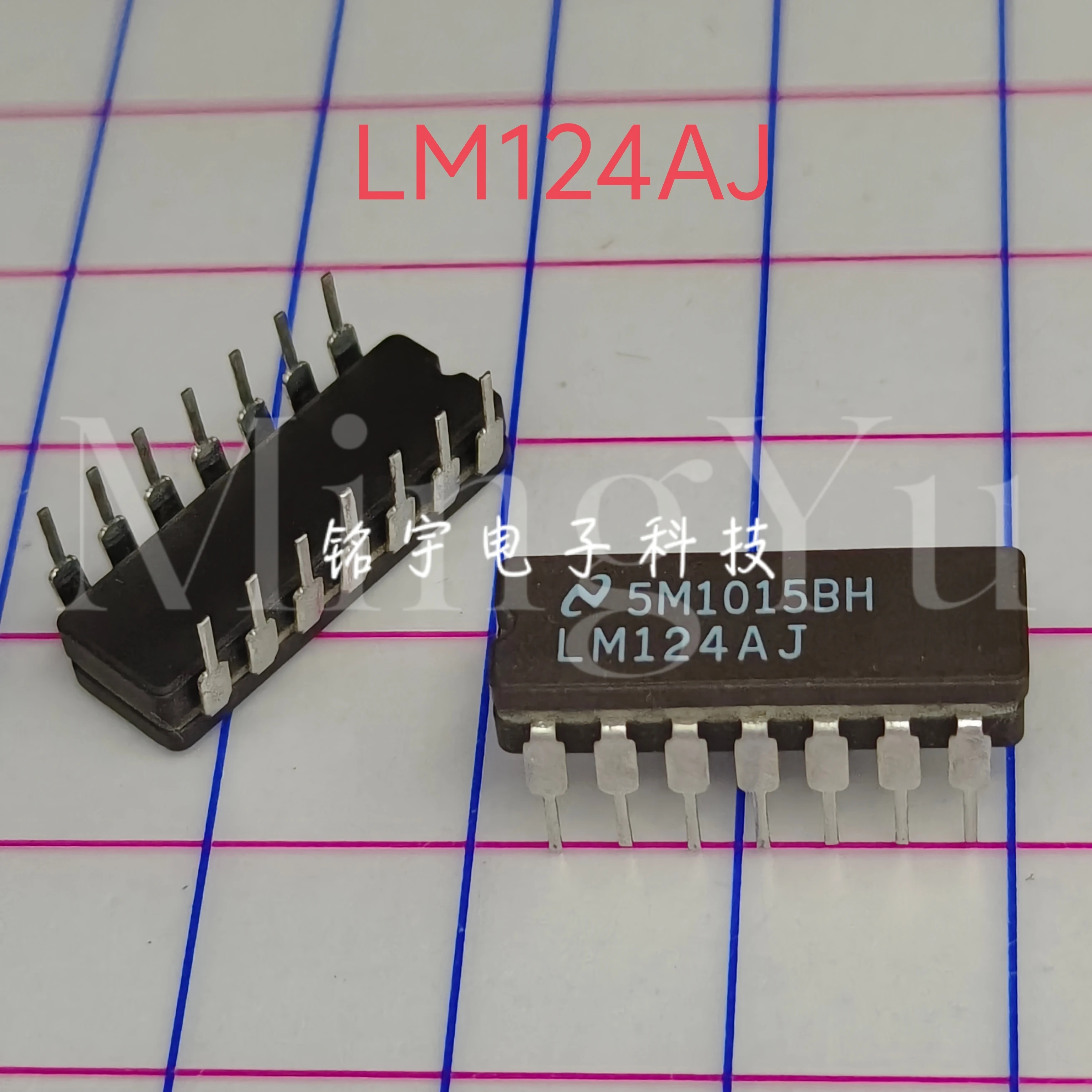 100% brand new LM124 LM124AJ Original and authentic products encapsulation:CDIP14