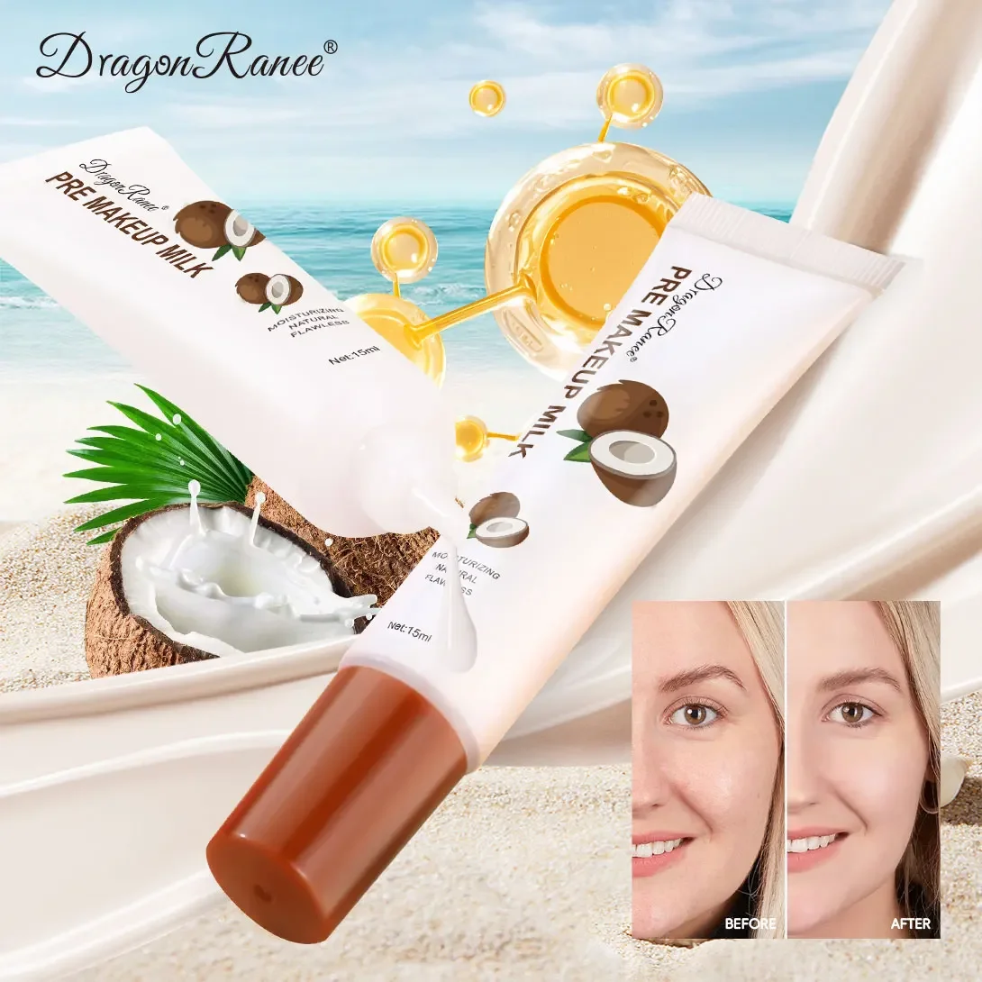 Base de maquillage pour le pré-maquillage, cache les Pores, élimine les ridules, contrôle du sébum, lait hydratant