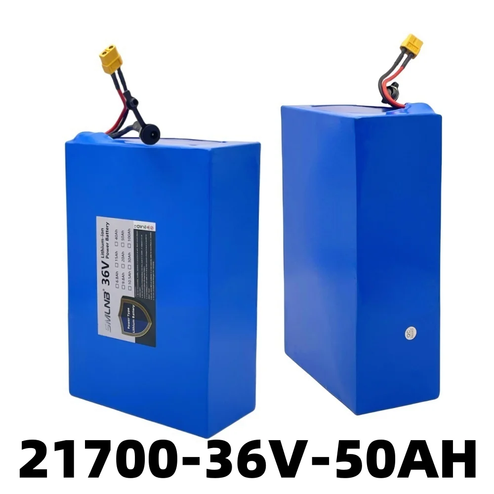 Best-selling 21700 10S8P 36V 50AH  lithium battery pack, 1500W high-power built-in BMS, for various energy storage backup