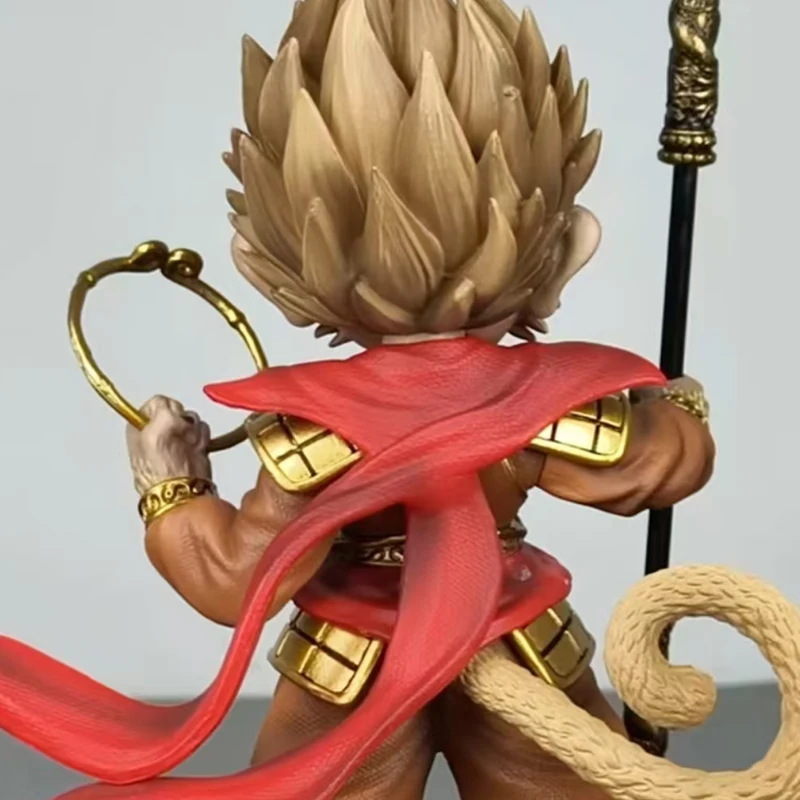 Hot Black Myth:Wukong Figures Wukong Anime Figure Q Version Figurine Gk Statue Models Dolls Collection Desk Ornaments Toys Gifts