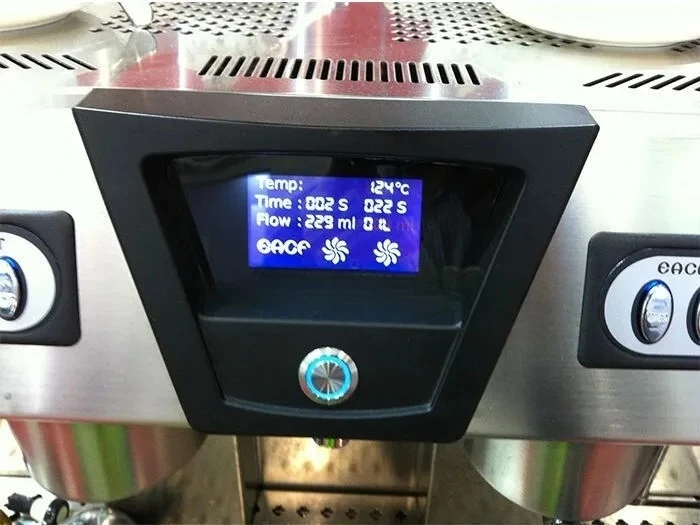 Coffee Shop Professional 2 Group Semi Automatic Commercial Espresso Coffee Machines