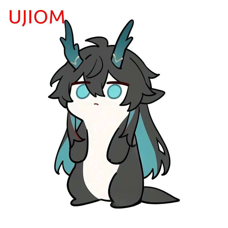 UJIOM Honkai Star Rail Wall Stickerssuper Cute Anime Loli Window Door Toolbox Decals Sunscreen Room Decoration Wallpapers