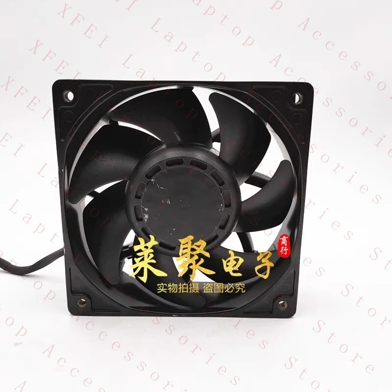 D  FOR Sanyo 9WV1212P1JD003 12038 DC12V 3.0A 12CM Waterproof Full Metal Cooling Fan