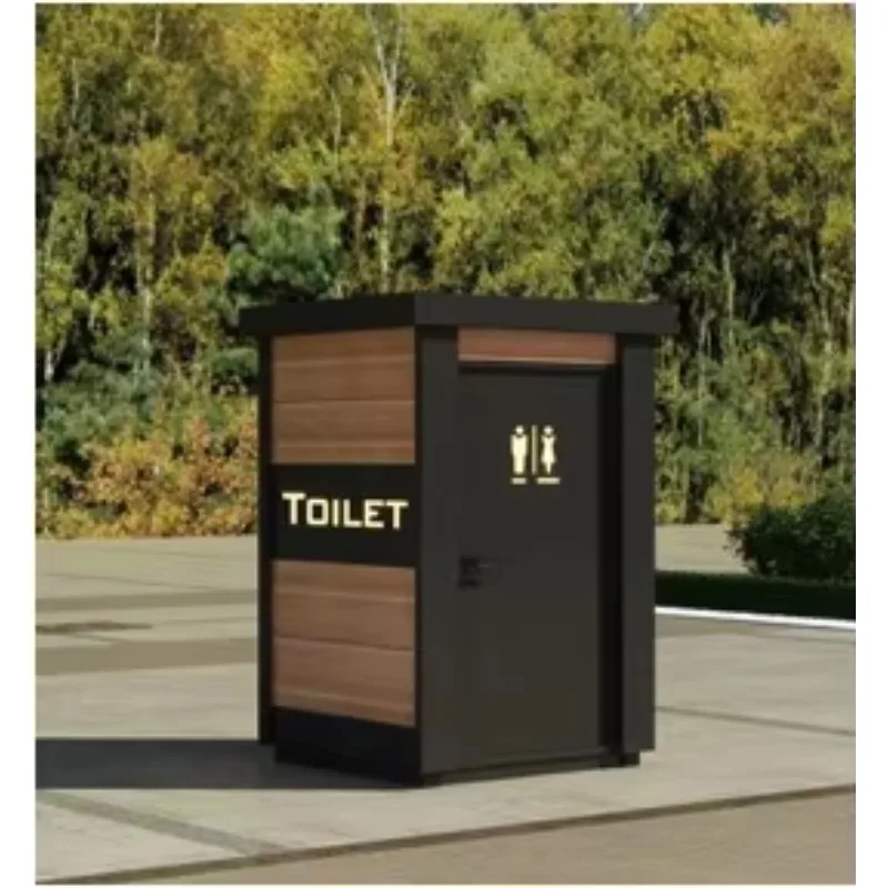 Deluxe Portable Toilet Restroom Cabin Single Room for Events Worksites Public Parks Camping RV Areas VIP Outdoor Use