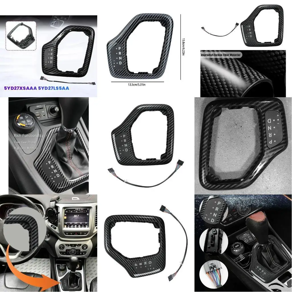 

Gear Shifting Bezels Harness Carbon 5YD27LS5AA 68413957AA 5YD27XSAAA 72XB