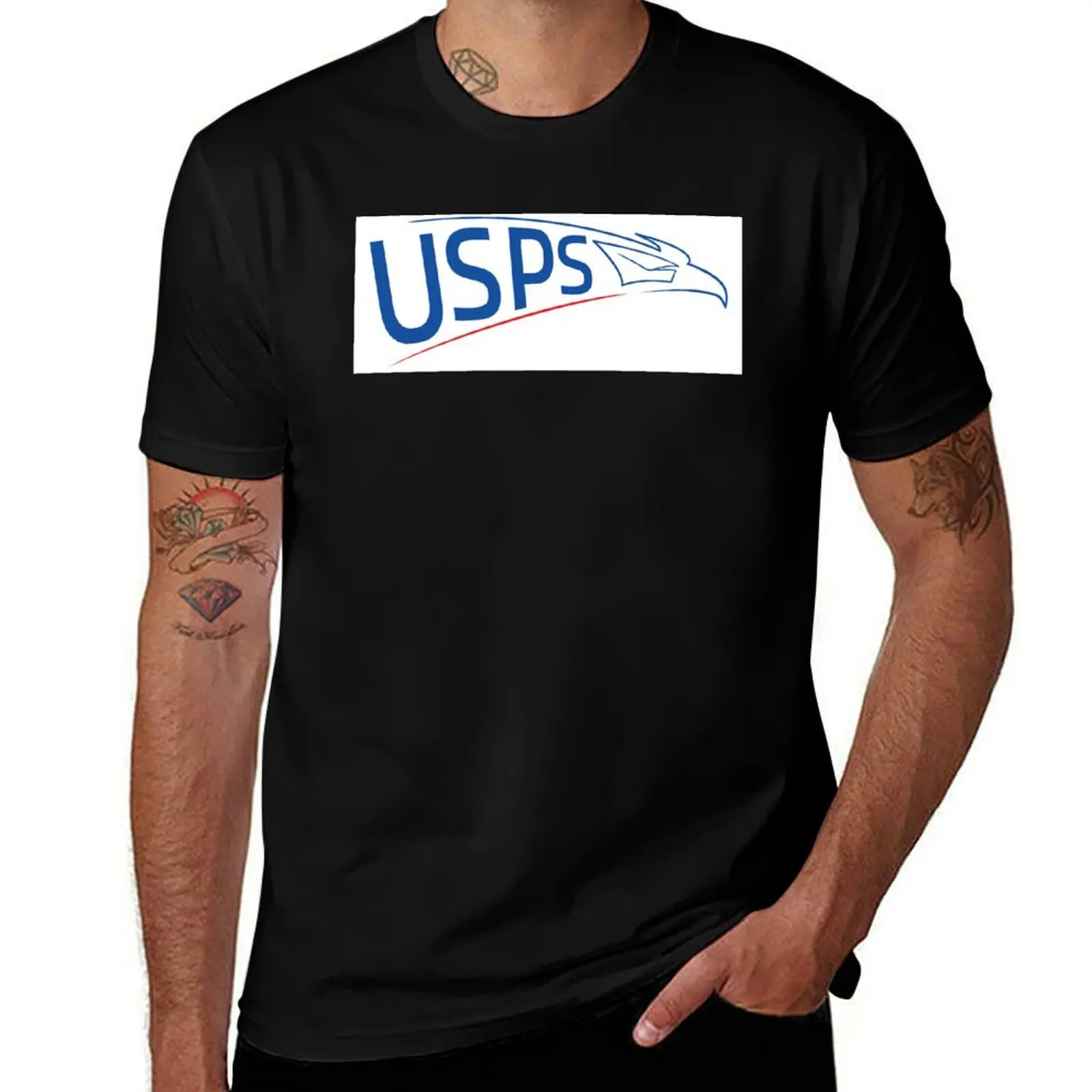 Shipper Logo Redesign - Squared Border T-Shirt Basic Daily Outfit Short Sleeve Tee
