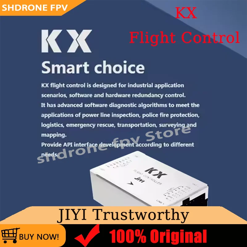 

JIYI KX Flight Control Obstacle Avoidance Radar Smart Battery Mapping Ground Station for Agricultural UAV