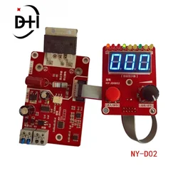 NY-D02 doppio impulso saldatrice a punti Encoder Time Digit Module pannello di controllo piastra regolatore di corrente regolabile