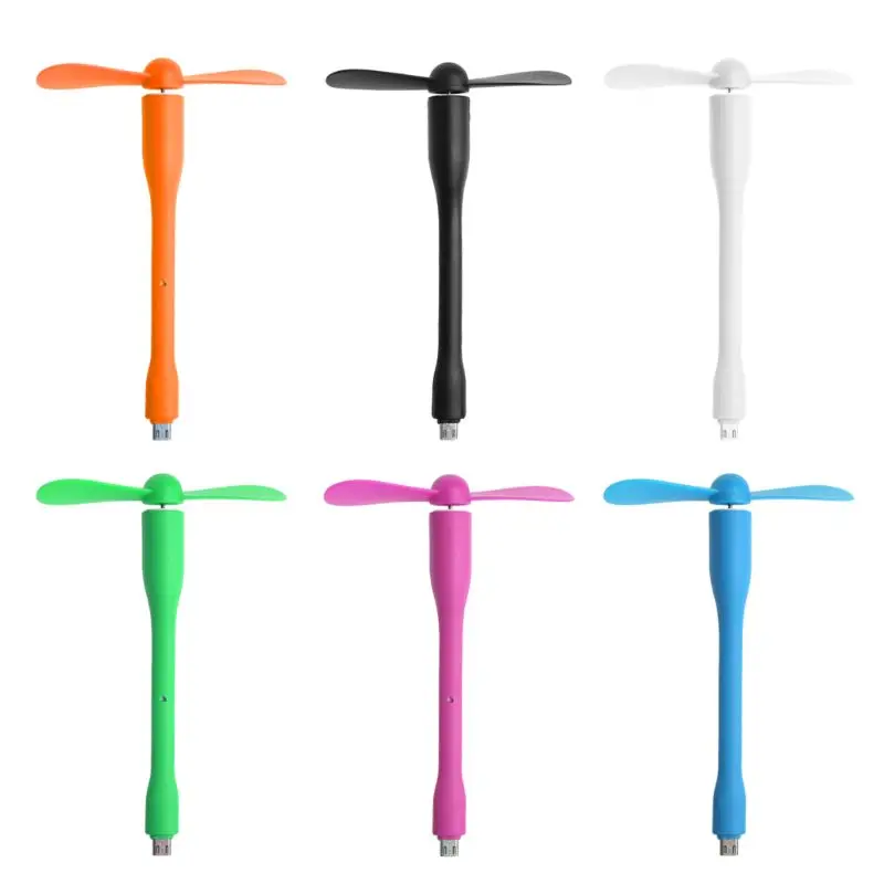 Quạt Mini Micro USB Cầm Tay Cá Nhân Quạt Siêu Êm Trong Nhà Ngoài Trời Cắm Và Chơi Làm Mát Không Khí Nhỏ Trang Sức Giọt