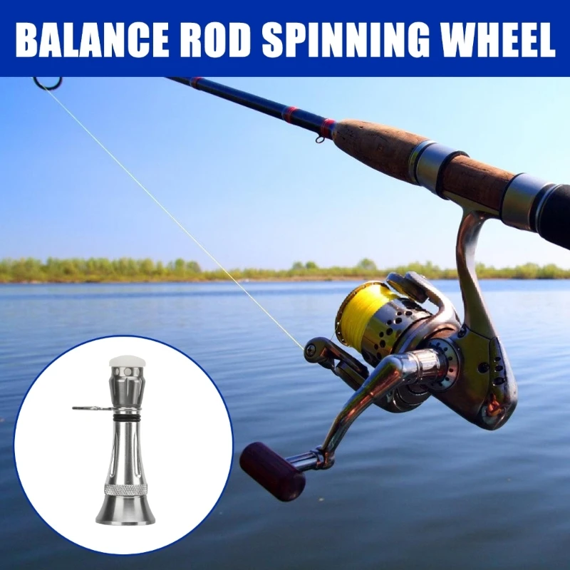 Fishing Reel Balances Fishing Reel Rod Handle Stabilizers Fishing Reel Stand Aluminium Alloy Fishing Reel Stand D5QD