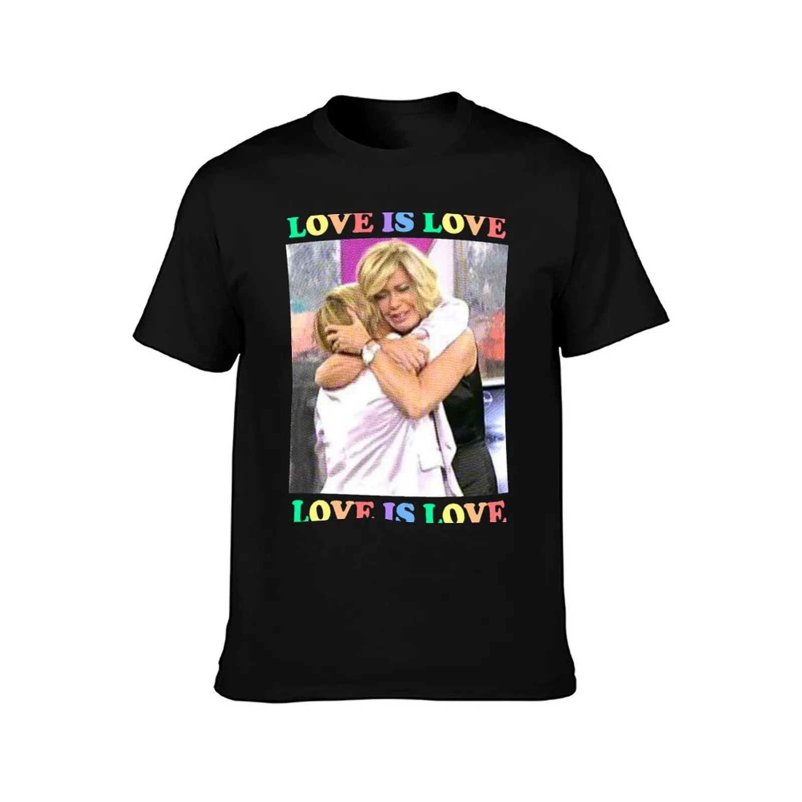 we had a night of love with Chelo & Barbara Rey Love is love T-Shirt Funny t-shirt tops mens t shirt