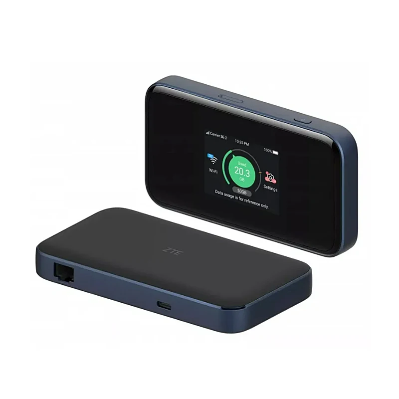 Imagem -06 - Roteador Wifi Portátil 5g 1800mbps Tipo-c Lte Cat22 Hotspot Móvel com Slot para Cartão Sim Z-mu5002