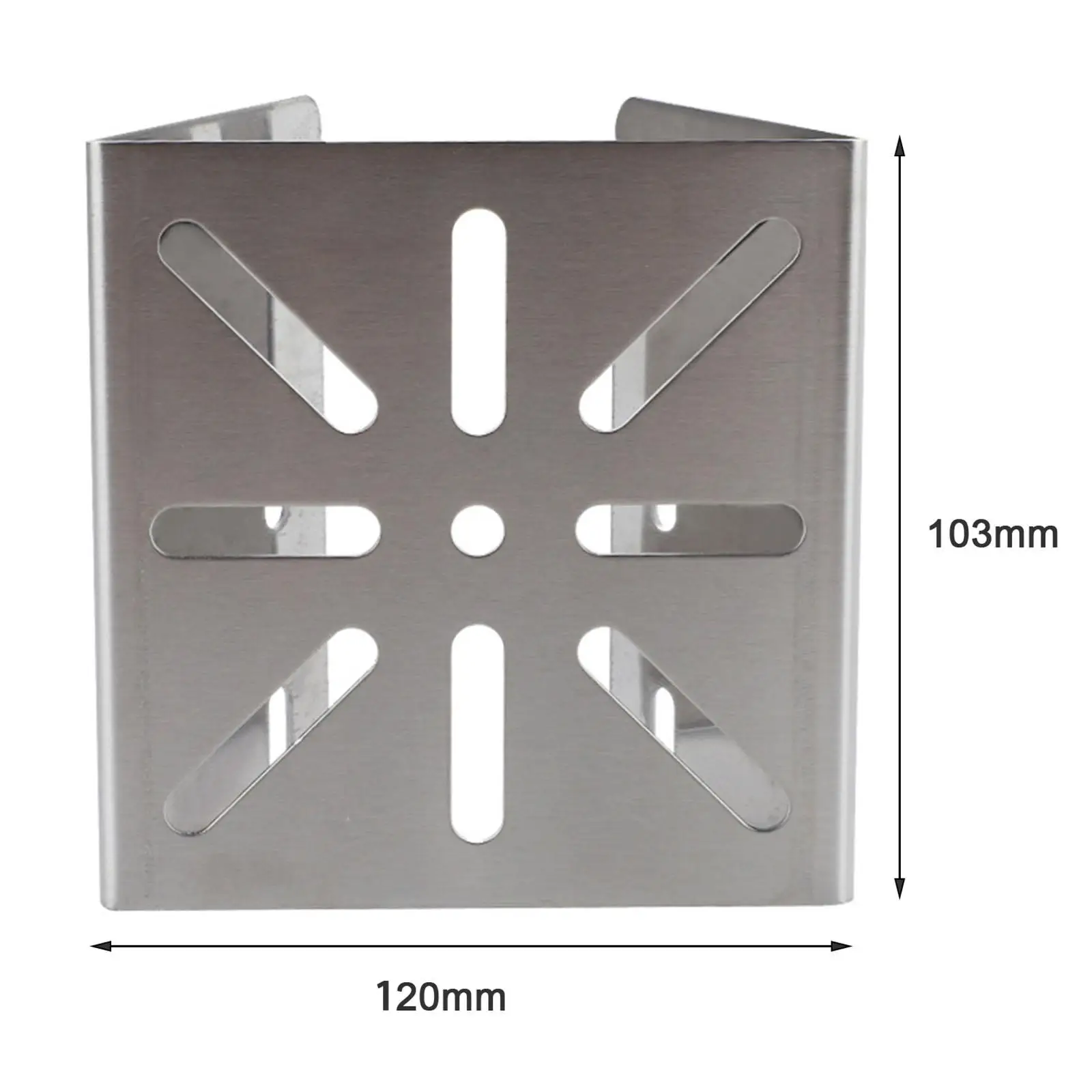 Vertical Pole Mount Adapter Multipurpose Camera Vertical Pole Mounting Bracket Universal for Ceiling Wall Indoor Outdoor Pillars