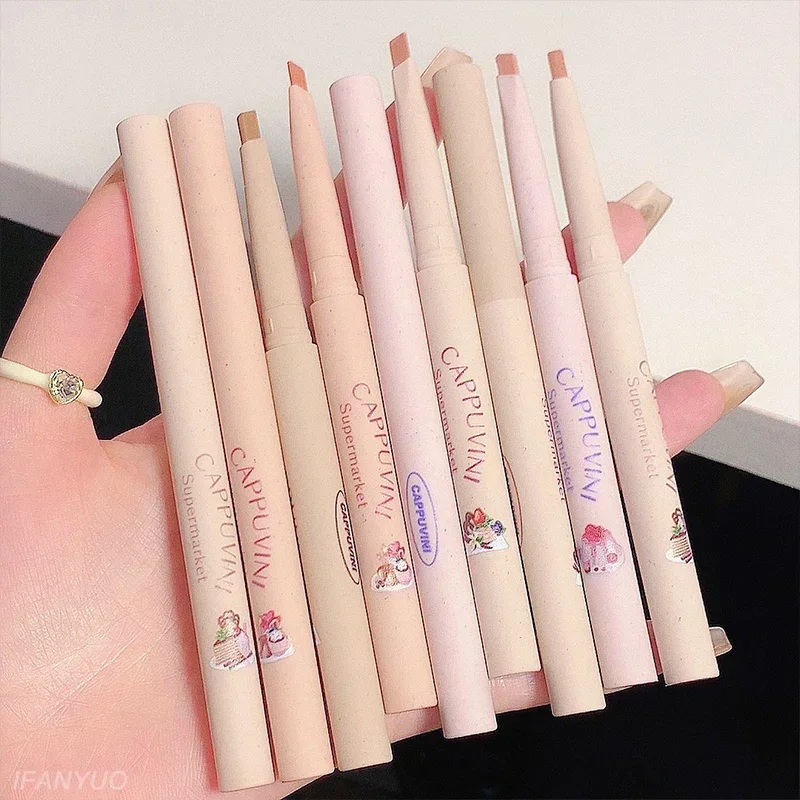 5Colors Nude Lipliner Pen Matte Velvet Lip Liner Pencil Contour Makeup Sexy Red Not Easy To Fade Lip Stick Long Lasting Cosmetic
