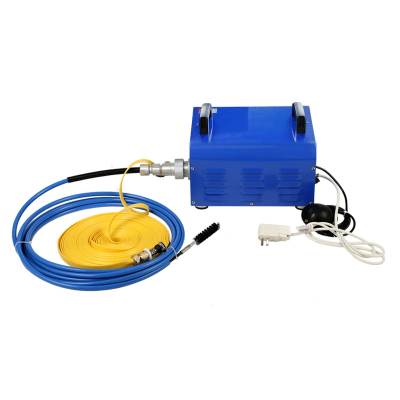 kt-208 tube cleaning machine for all kinds of tubes internal cleaning with foot switch