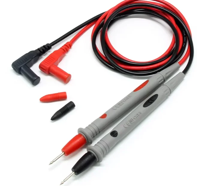 Uniwersalne przewody pomiarowe sondy do multimetru cyfrowego Miernik z igłą Multimetr Tester Przewód sondy Kabel 1000V 10A20A — zdjęcie 5